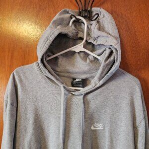 Men's XL Nike Gray Long Sleeve Hooded Pullover Shirt